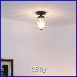 226b Vintage Antique Art Deco Ceiling Light Lamp Fixture Fixture