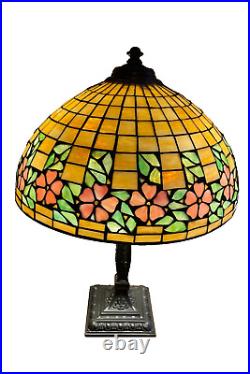 1915-20s Pairpoint Lamp Base Slag Glass lamp