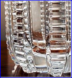 $2400 BACCARAT CRYSTAL VASE Heritage Orgue TABLE LAMP French Art Glass + SHADE