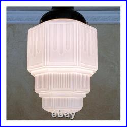 517b High Quality aRT DEco CEILING LIGHT lamp fixture glass shade pendant