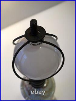 AKRO Agate Houze Glass Slag Glass Art DECO Lamp With Shade