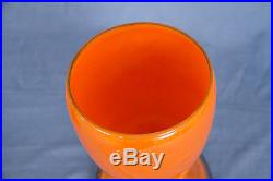 Aladdin Model 1246 Orange Venetian Art-Craft Glass 10 Vase Kerosene Lamp