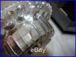 Antique Art Glass WEBB CLARKE 3Pc BURMESE FAIRY LAMP + Extra Cup