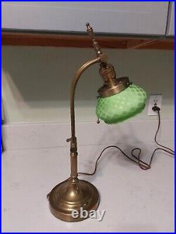 Antique Brass Adjustable Desk Lamp