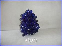 Antique Vintage Art Noveau Czech Glass Grape Cluster Fruit Lamp Shade