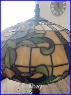 Antique glass lamp art deco