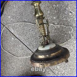 Art Deco 1930's Vintage Torchiere Floor Lamp Base. No Glass Included