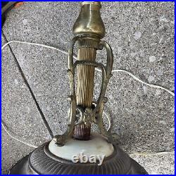 Art Deco 1930's Vintage Torchiere Floor Lamp Base. No Glass Included