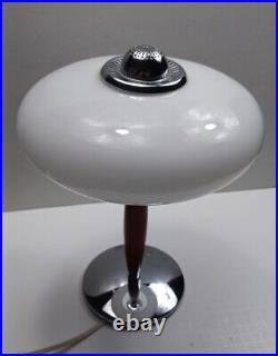 Art Deco Glass Table Lamp UFO Lamp