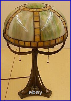 Art Glass Lamp Art Deco Secessionist