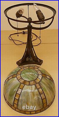 Art Glass Lamp Art Deco Secessionist