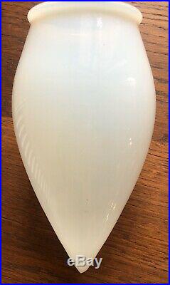 Arts And Crafts Pendant Light /Lamp With Vaseline Glass Shade