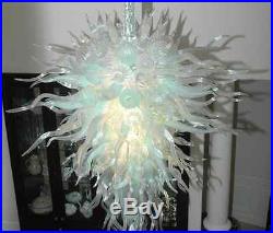 Blown Glass Chandelier Led Lighting Lamp-Art Decor Light