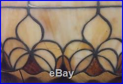C1910 Art Nouveau Leaded Glass Lamp Shade style of Duffner & Kimberly