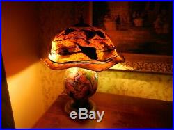 Charles Lotton Cypriot Multi Flora Art Glass Lamp $5,000.00