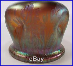 Exceptionally Rare LOETZ MEDICI Art Glass Lamp ca. 1902 Tiffany Era 19+ Tall