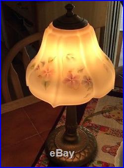 Fenton Burmese Lamp
