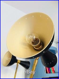 Gorgeous Floor Lamp Design STILNOVO brass lamp arredoluce made in Italy