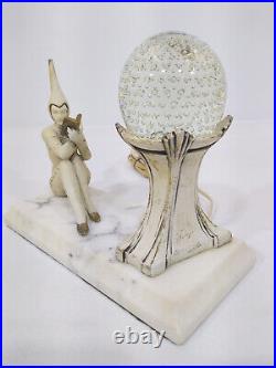 JB Hirsch Gerdago 1920's Art Deco Pixie Lamp Excellent Condition