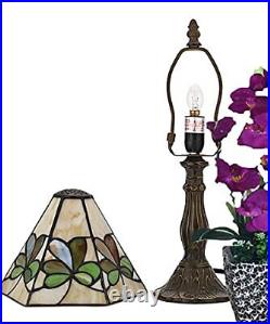 KY&BOSAM Stained Glass Table Lamp Irish Celtic Lamp Style Art Glass Desk Lamp