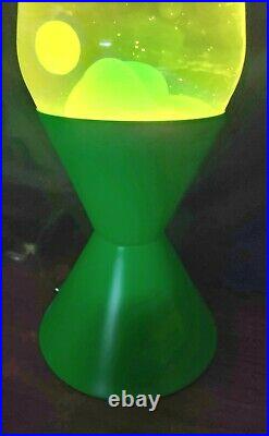 Lava Lamp Wax Original Neon Green 16 Partial Box Mod Groovy Pop Art Vtg Retro