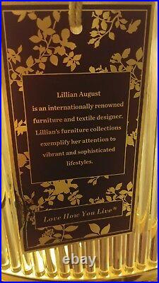 Lillian August Classic Art Deco Gold Table Lamps (2)