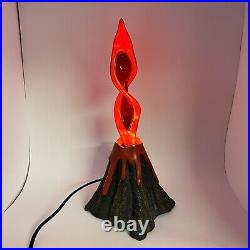 Lumisource Sculpture Volcano Plasma Motion Art Lamp Glass Lamp 16 TESTED WORKS