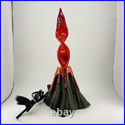Lumisource Sculpture Volcano Plasma Motion Art Lamp Glass Lamp 16 TESTED WORKS