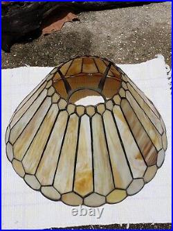 Mission art craft leaded slag stained glass lamp duffner kimberly tiffany handel