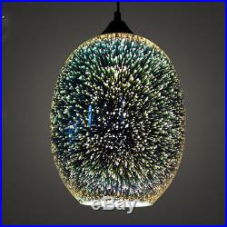 Modern 3D Glass Art Creative Pendant Lighting Chandelier Lamp Ceiling Deco Light