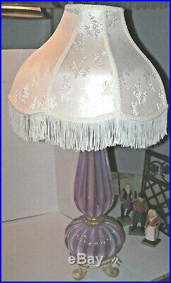 Murano Barovier &Toso 20th Century Art glass lamps wow