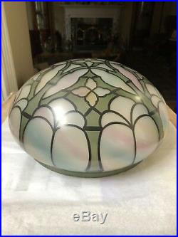 Mushroom Geometric Shade Arts Crafts Mission Desk Lamp 10 Fitter Globe Dome