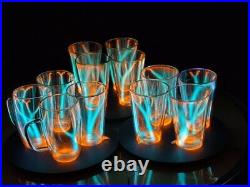 Neon Glass Plasma Mug by TeslaCoilPro, Decorative Plasma Art Piece, Tesla Lamp