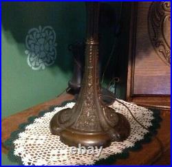 Pristine Wilkinson leaded glass lamp! Handel Tiffany studios Duffner arts crafts