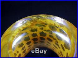 Quezal Glass Snakeskin Vintage Art Deco Glass Lamp Shade