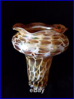 Quezal Snakeskin Art Glass Shade