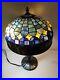 Quoizel 22 Stained Glass Tiffany Style Table Lamp 2 Lights