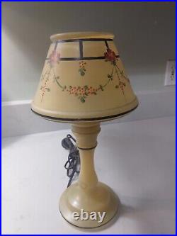 Rare Tiffin Antique Art Deco Yellow Boudoir Lamp