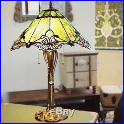 Stained Glass Table Lamp Tiffany Style Desk Art Deco Mission Craftsman Victorian