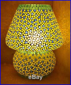 Table Lamp Bedside Desk Lamp Moroccan Tiffany Glass Exclusive Floor Art Lamp 12