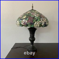Tiffany Style Stained Glass Table Lamp Extra Large