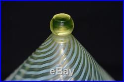 Vaseline Glass Art Nouveau Light/Lamp Shade- Benson James Powell Arts & Crafts