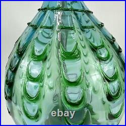 Vintage Mid Century Modern Murano Art Glass Lamp Drips