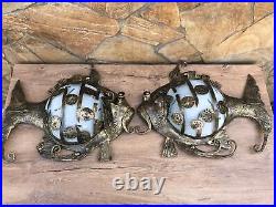 Wall Sconce Fish Themed Gifts Fish Light Sconce Wall Lantern Fish Art Costal