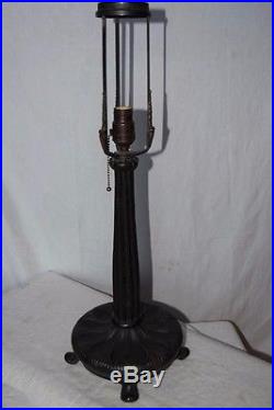 Wilkinson Arts & Crafts Prairie School Leaded Glass Lamp Handel Duffner Era