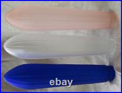 Zeppelin airplane lamp replacement globe 1930 model art deco shade pink glass US
